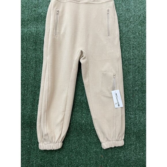 NWT CharmWM Overall Kids Size 130 (8) Pockets Cargo Soft Beige Adjustable - Picture 3 of 14